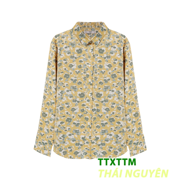 SM chiffon vàng HT S582