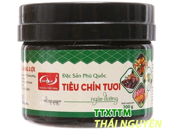 Tiêu chín ngào đường Phú Quốc