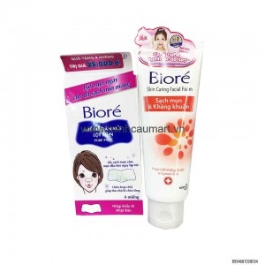 Biore Sữa Rửa Mặt Biore Sạch Mụn & Kháng Khuẩn 100g