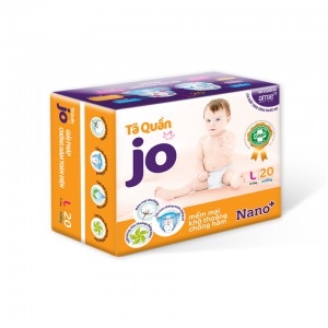Bỉm Tã Quần JO Size L 20 Miếng 9-13Kg