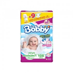 Miếng lót Bobby NB1 108 miếng