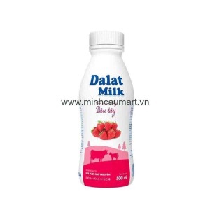 Sữa chua uống có đường Đà Lạt vị dâu 500ml