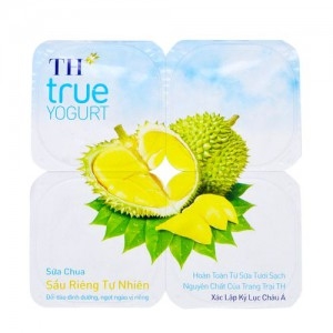 Sữa chua sầu riêng TH- true milk 100ml