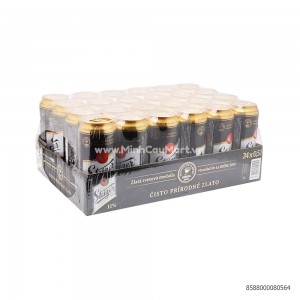 Bia tiệp đỏ Steiger 500ml - 24 lon