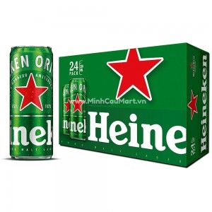 Thùng Bia Heniken Lon Cao 330mlx24lon