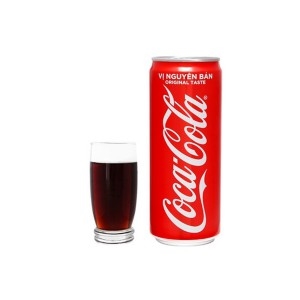 Coca lon dài vị nguyên bản 330ml