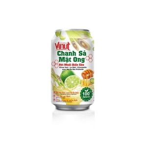 Nước ép trái cây chanh sả mật ong 330ml
