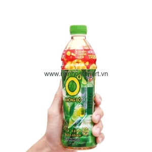 Trà xanh 0 độ vi chanh 455ml