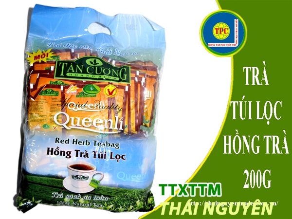 Hoàng Bình- Trà túi lọc Hồng trà 200g
