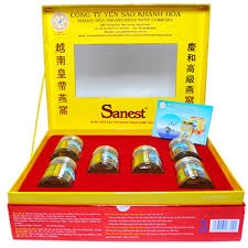 Yến Sanest nhân sâm hộp 6