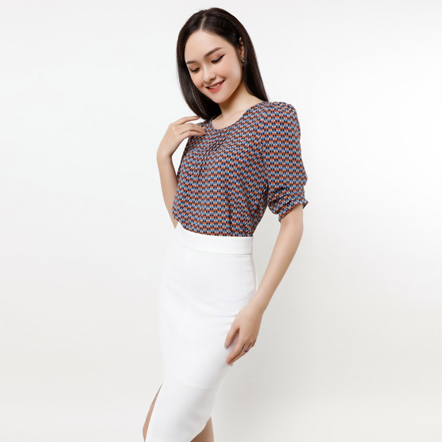ÁO NANDY LY TAY HT C513