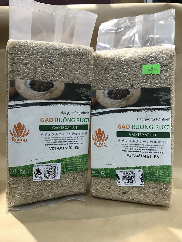 Gạo ruộng rươi (Gạo tẻ xát lứt) 1kg