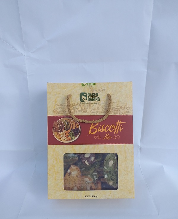 Bánh BISCOTTI MIX 3 VỊ