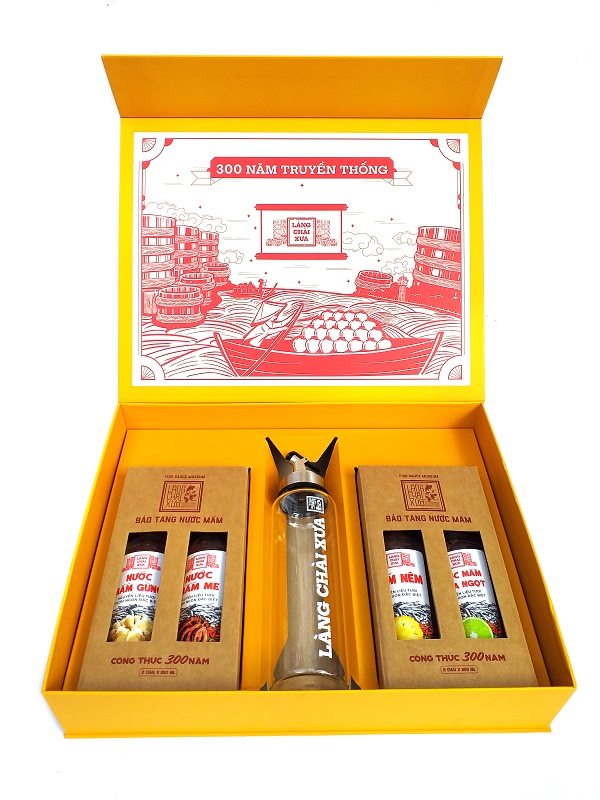 Bộ nước mắm làng chài (hộp quà)