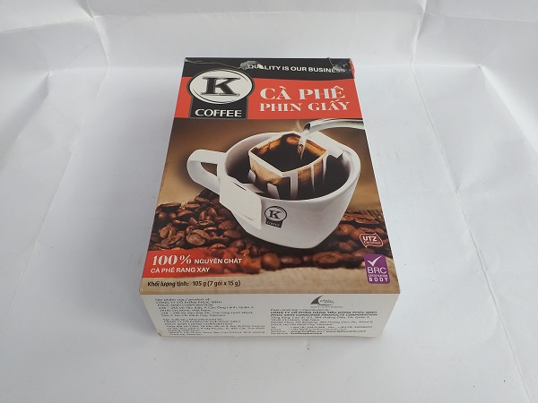 Cà phê phin giấy K-coffe