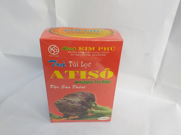 Trà túi lọc Atiso nguyên chất 100g