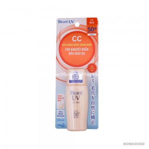 Chống nắng CC biore cho mặt