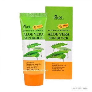 Kem Chống Năng Dưỡng Ẩm Và Dịu Êm Lô Hội EKEL HÀN QUỐC 70GR