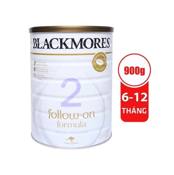 Sữa Blackmores Follow-on số 2 900g (6 - 12 tháng)