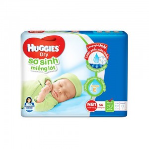 Miếng Lót Huggies NB1 56 miếng