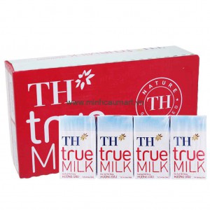 Sữa Tươi Tiệt Trùng Hương Dâu TH-True milk 110ml