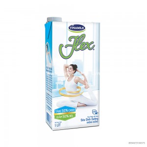 Sữa Tươi Tiệt Trùng Không Đường Flex 1 Lít