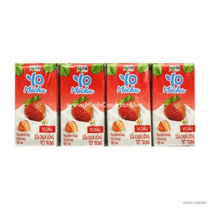 Sữa Chua Uống Hương Dâu Mộc Châu 110ml