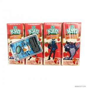 Sữa Chua Uống Kun Hương Kem Dâu 180ml