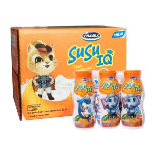 Sữa Chua Uống susu Hương Cam 80ml Vinamilk 48chai - thùng