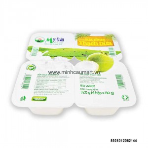Sữa Chua Thạch Dừa Mộc Châu 80gr