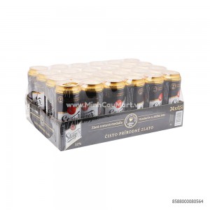 Bia tiệp đỏ Steiger 500ml - 24 lon