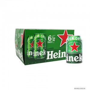 Lốc 6 Bia Heineken 330ml