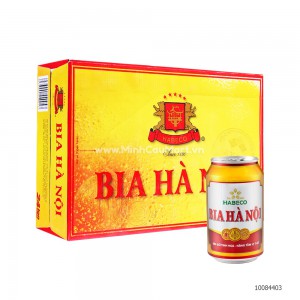 Thùng 24 Lon Bia Hà Nội 330ml