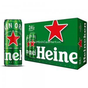 Thùng Bia Heniken Lon Cao 330mlx24lon