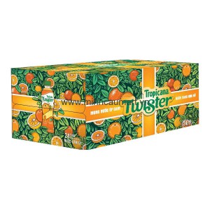 Nước cam ép TWISTER 24lon - thùng