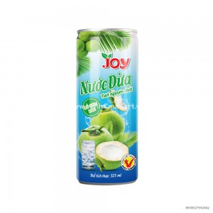 Nước Dừa Tươi Nguyên Chất Joi Lon 325ml