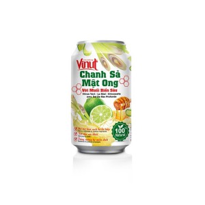 Nước ép trái cây chanh sả mật ong 330ml