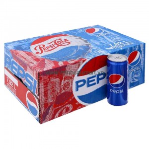Nước Pepsi lon dài 330ml - 24 lon