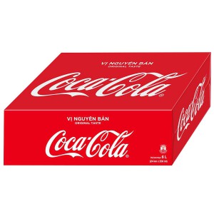 Thùng 24 lon Coca Cola 250ml