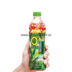 Trà xanh 0 độ vi chanh 455ml