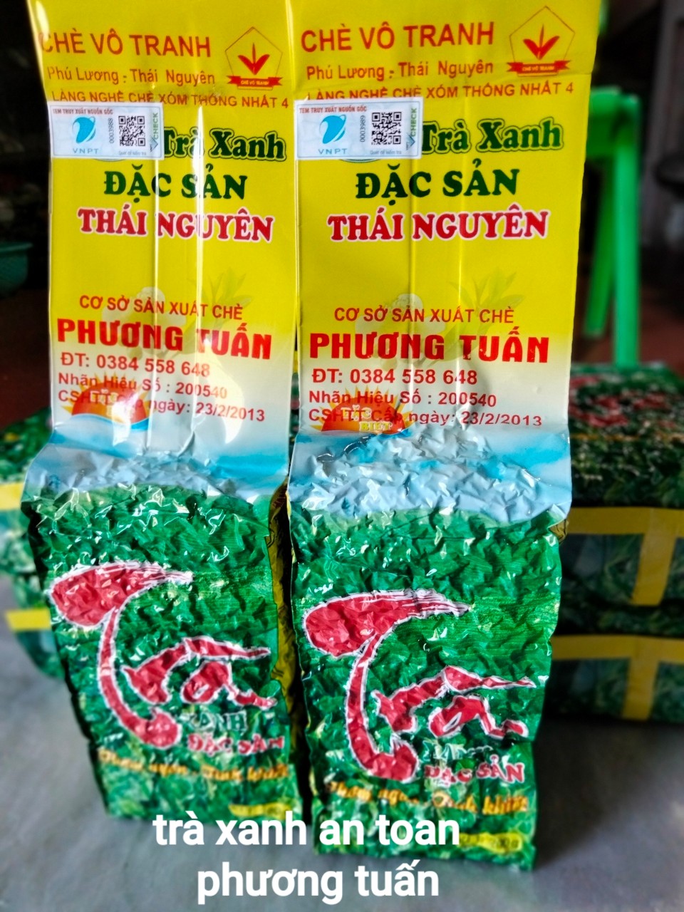 Trà xanh an toàn Phương Tuấn