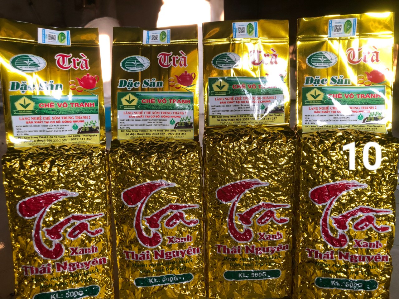 Trà xanh đặc sản