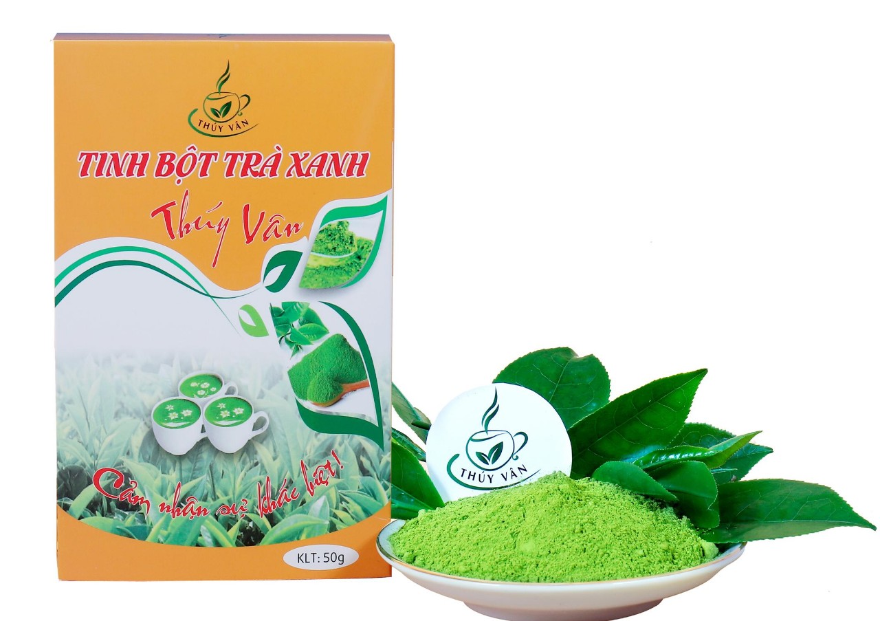 Tinh bột trà xanh Thúy Vân