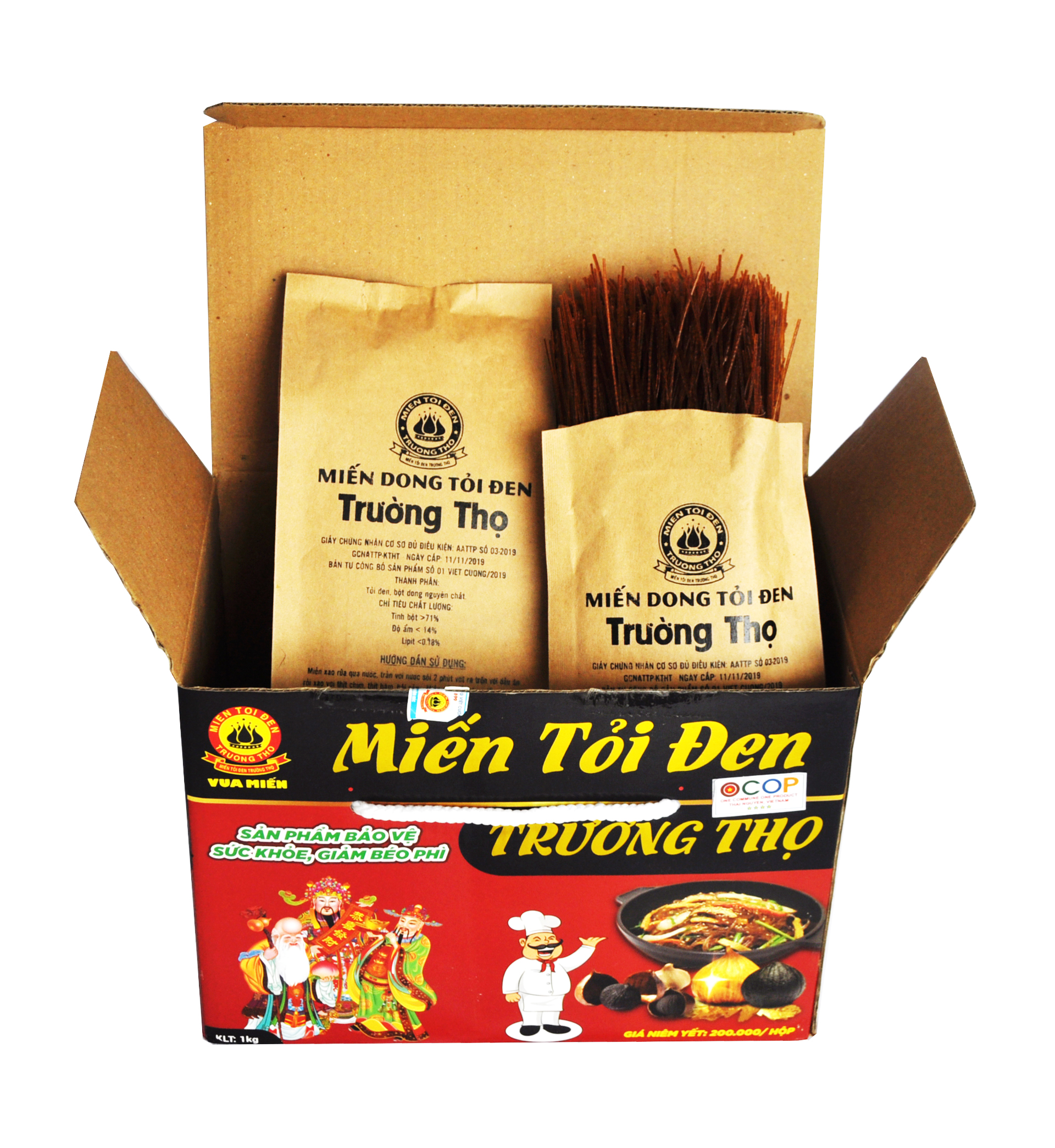 Miến tỏi đen Trường Thọ