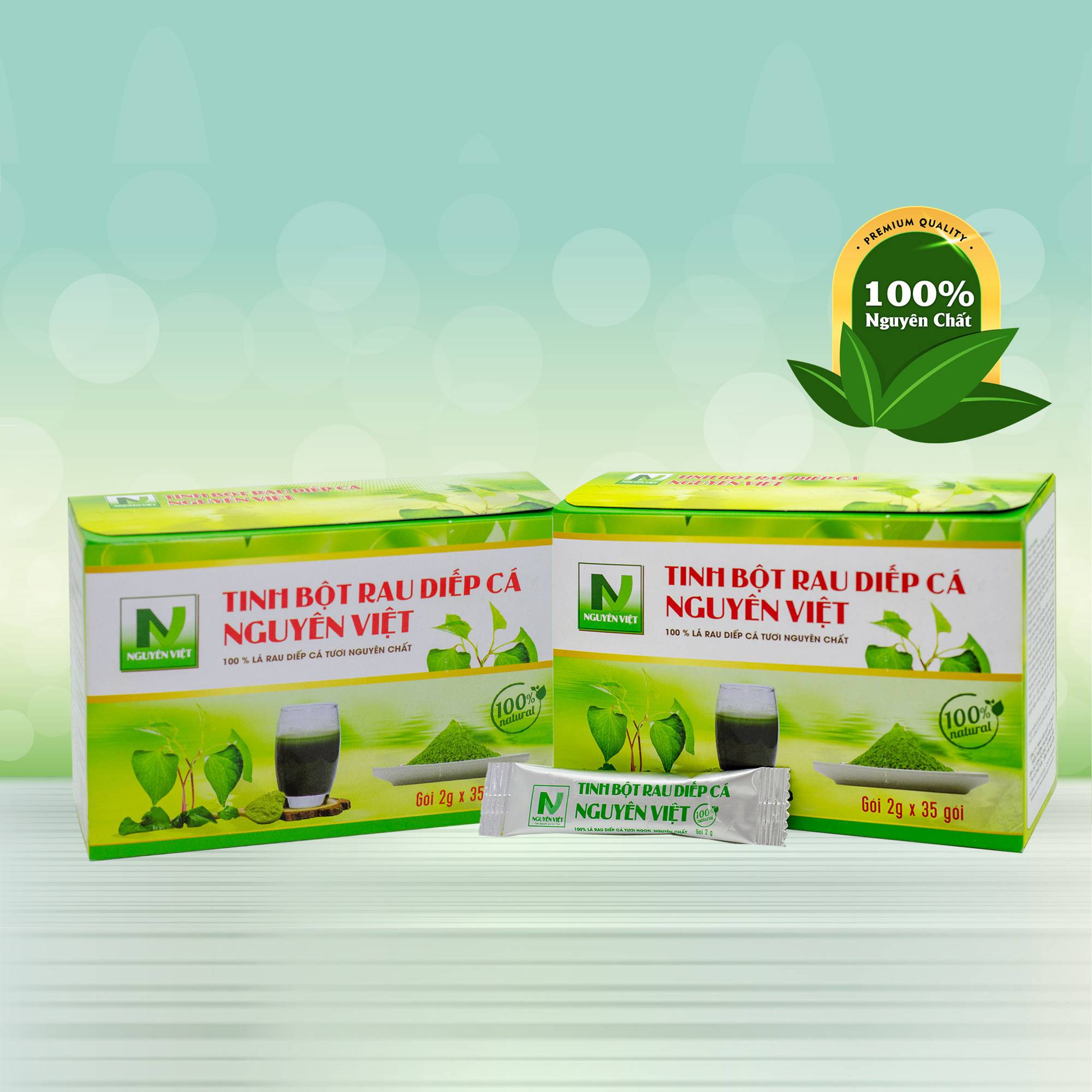 Tinh bột rau diếp cá Nguyên Việt