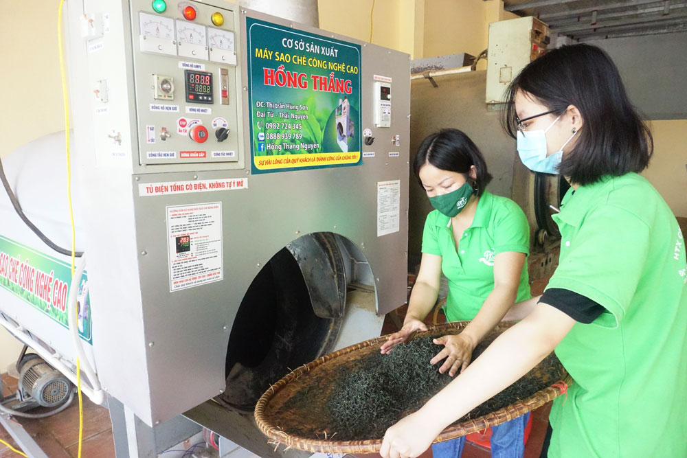 Máy sao chè bằng điện