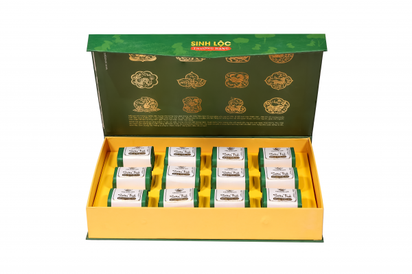 Hộp trà Sinh Lộc Thượng hạng - Sơn Dung