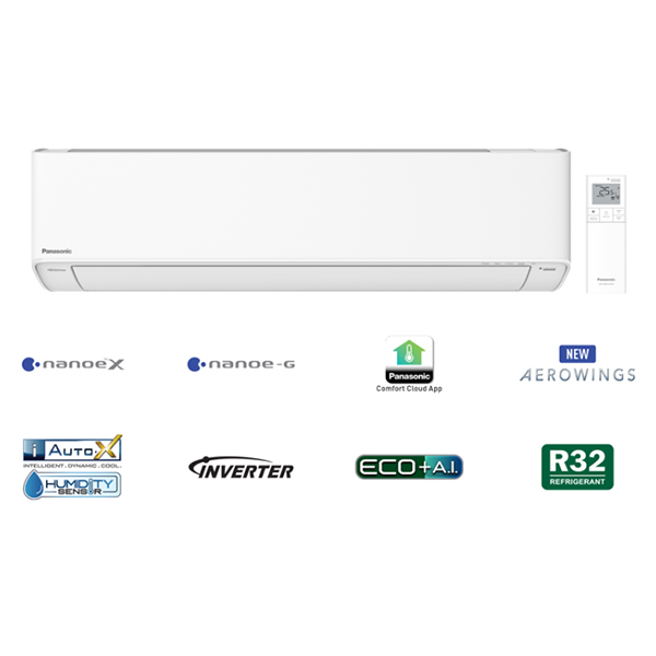 Điều hòa Panasonic 1 chiều Inverter CU-CS-U24XKH 24000 Btu