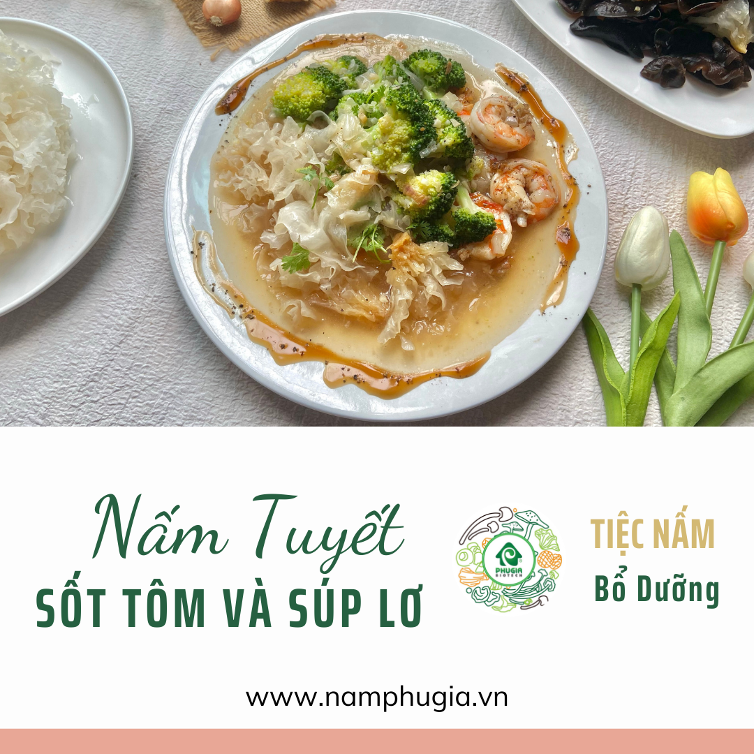 Nấm Tuyết Phú Gia