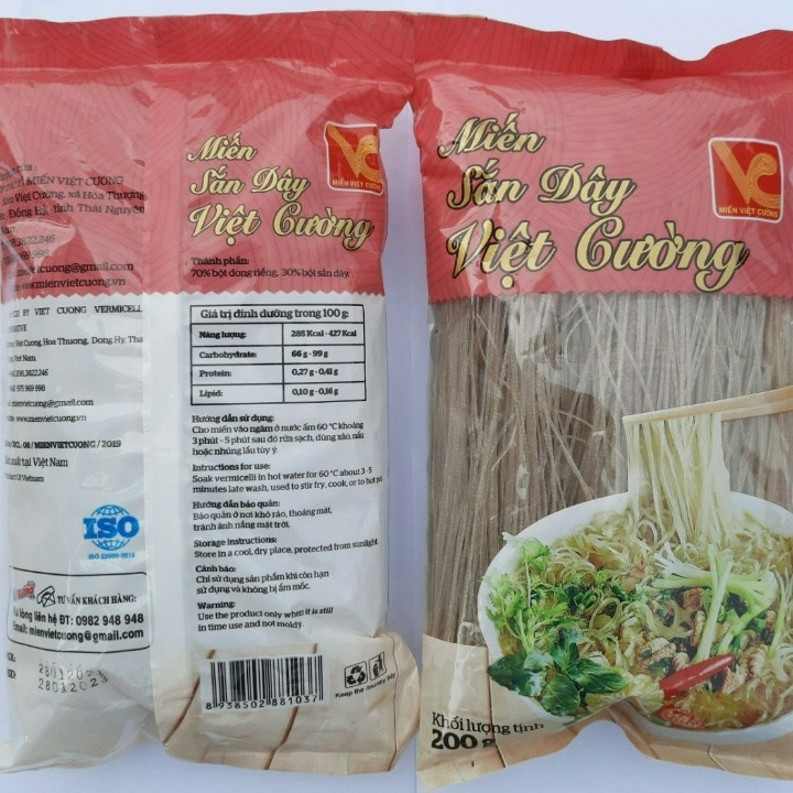 Miến sắn dây Việt Cường